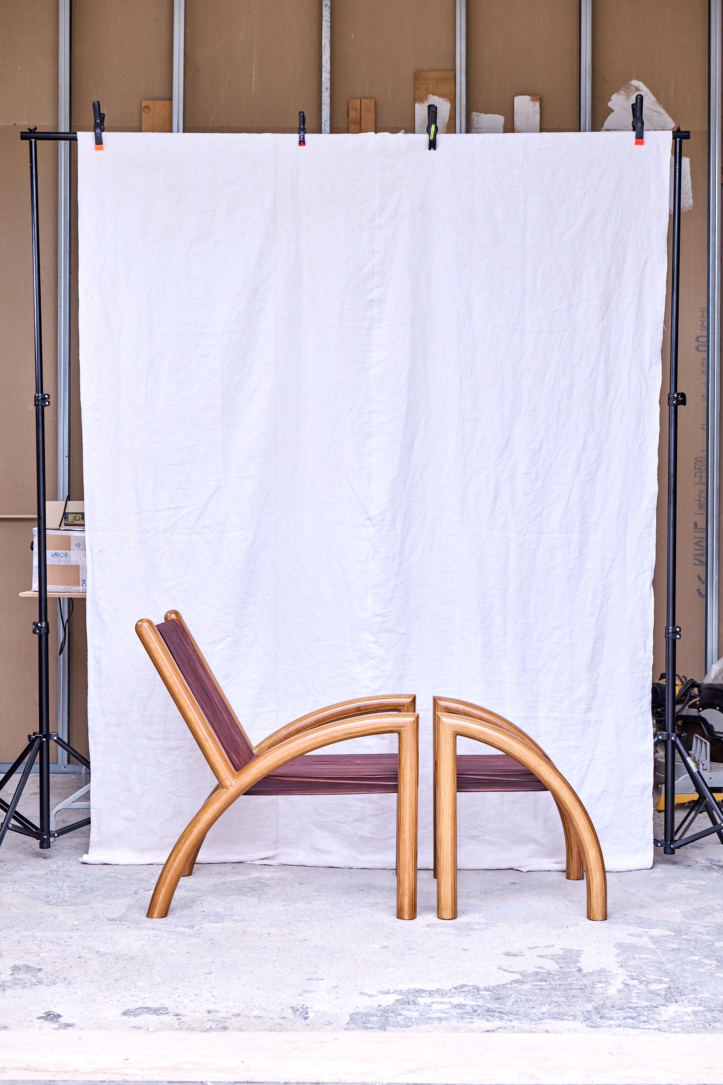 Chaise Longue / Brown Leather