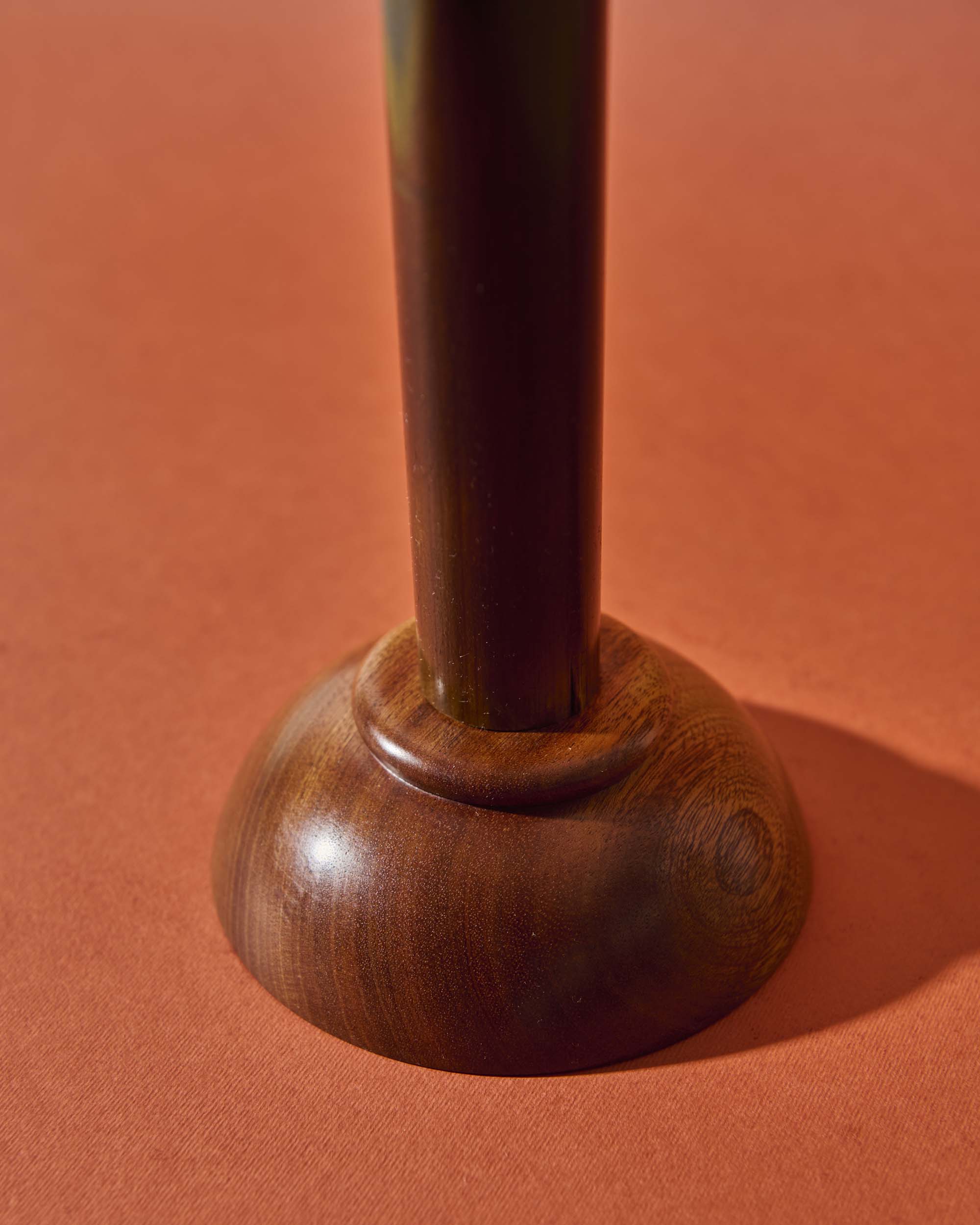 Portacandele "Bambù" nero