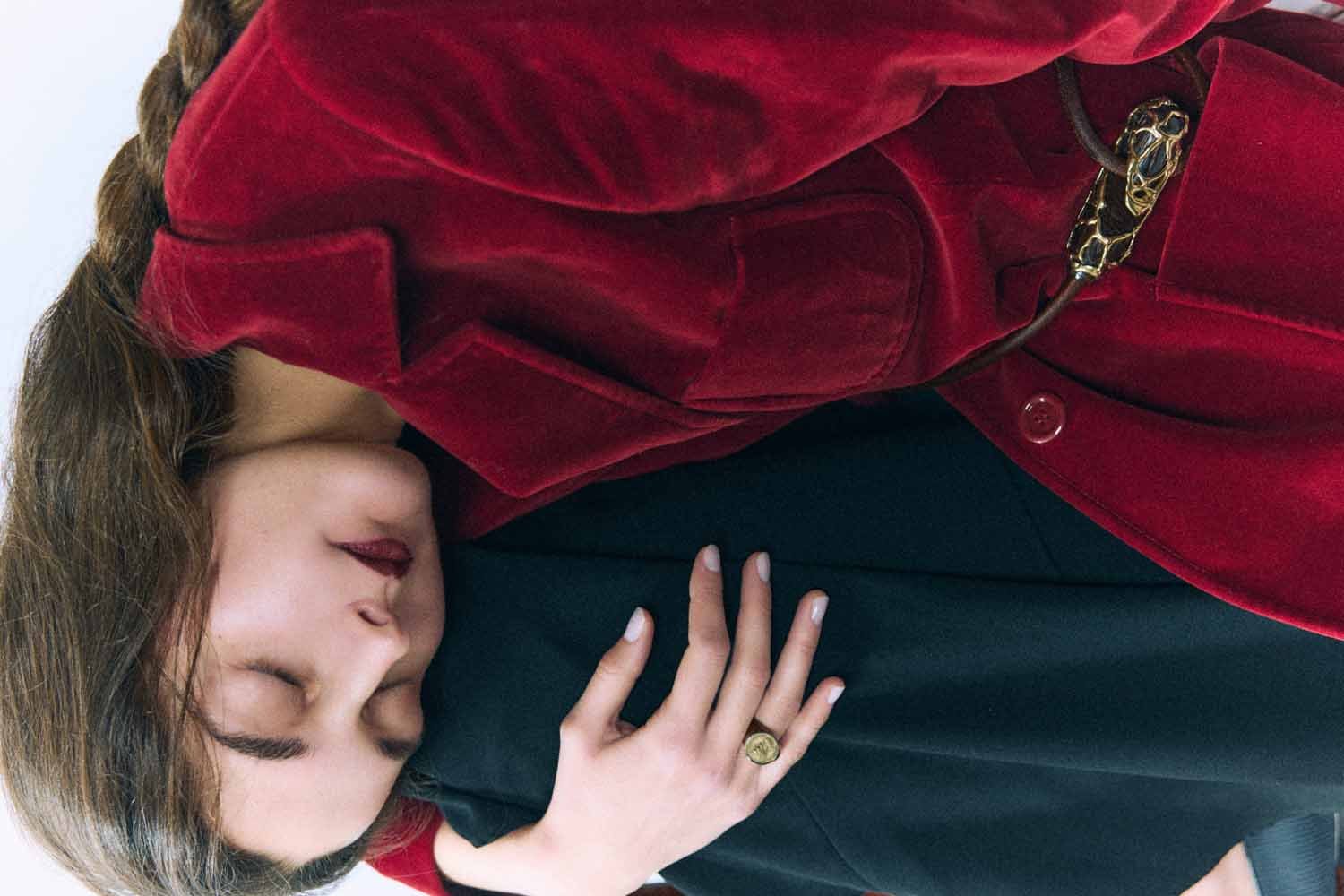 Anello / Palissandro / Moneta Romana