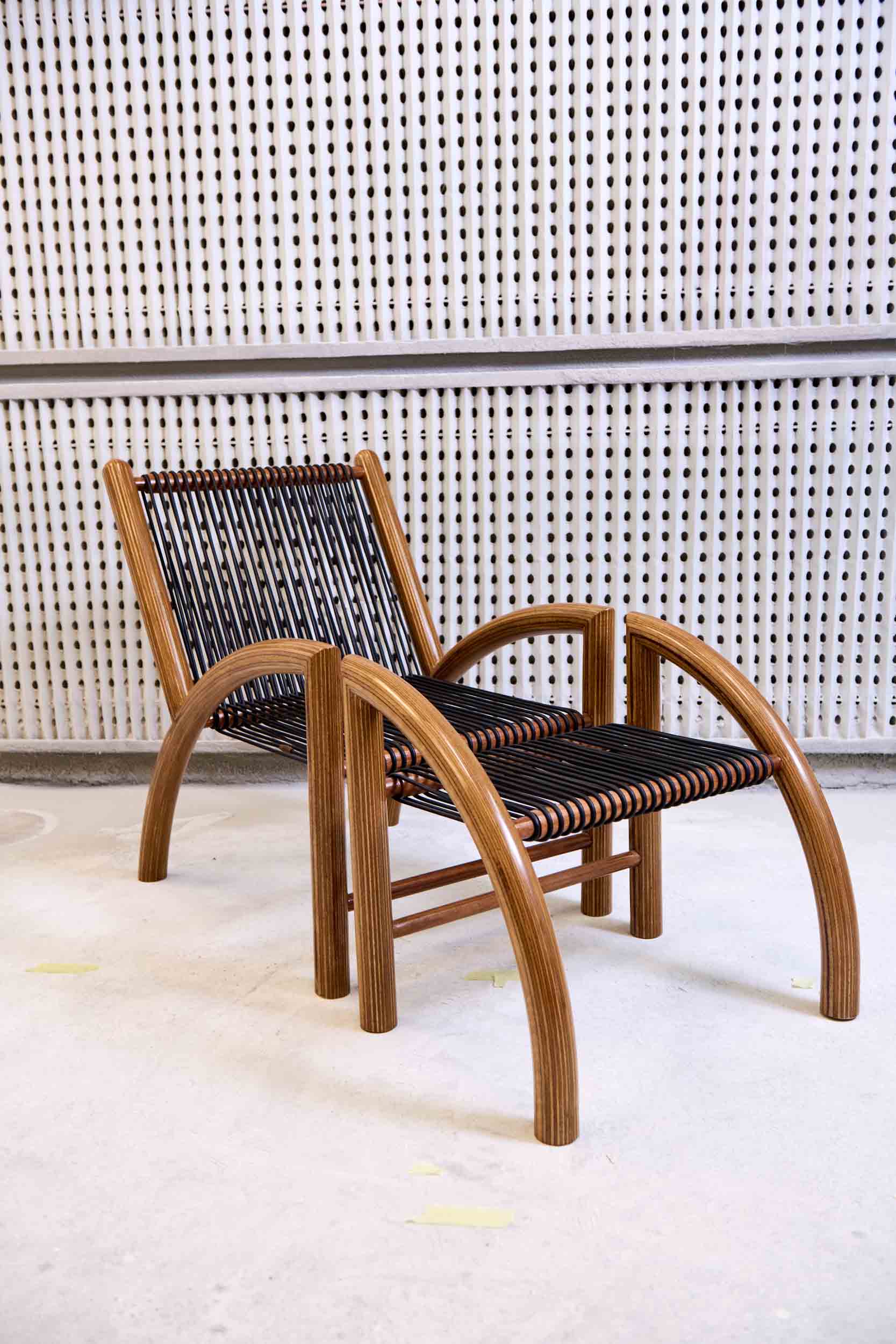 Chaise Longue / Cuoio Nero