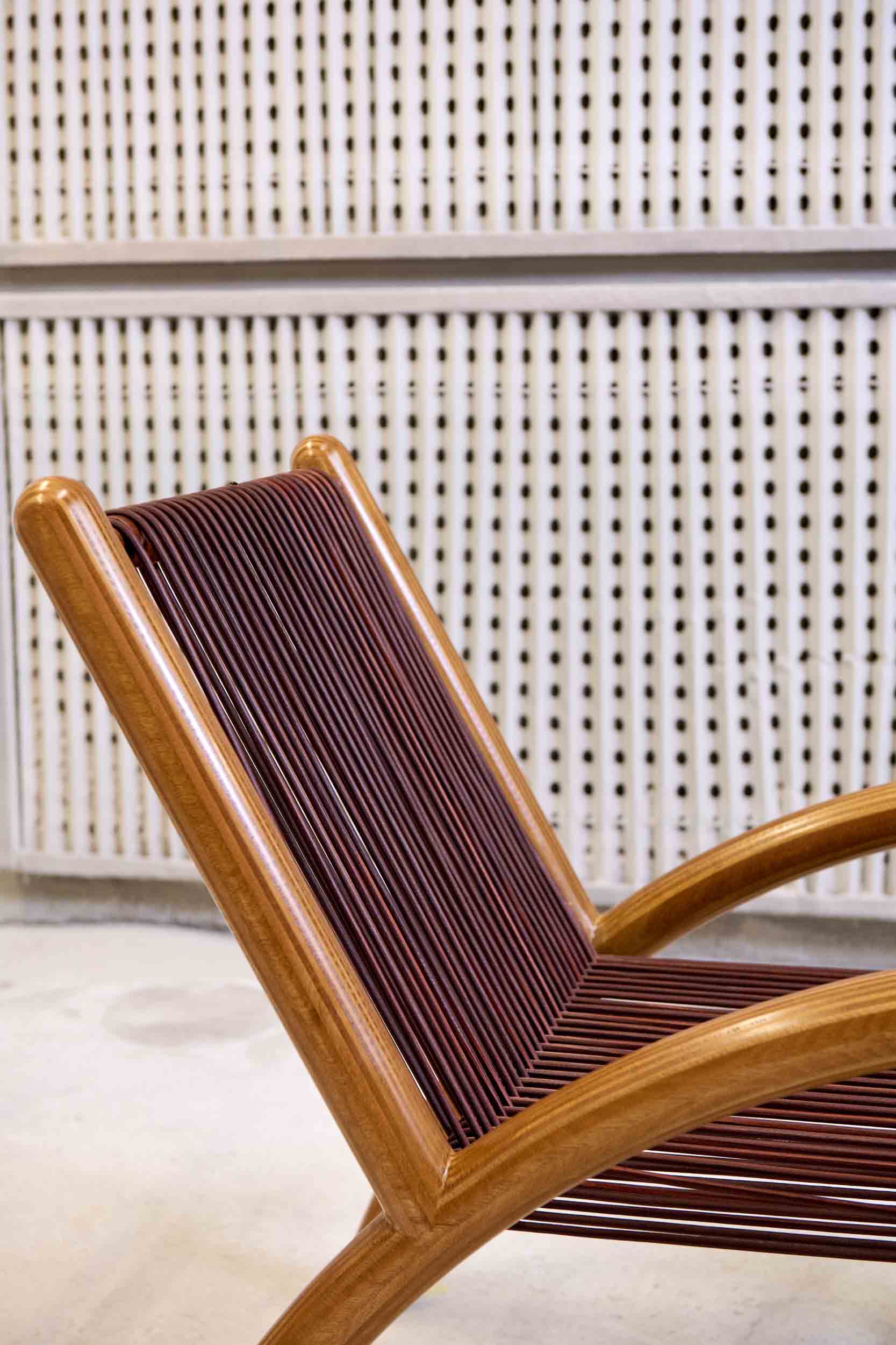 Chaise Longue / Cuoio Marrone