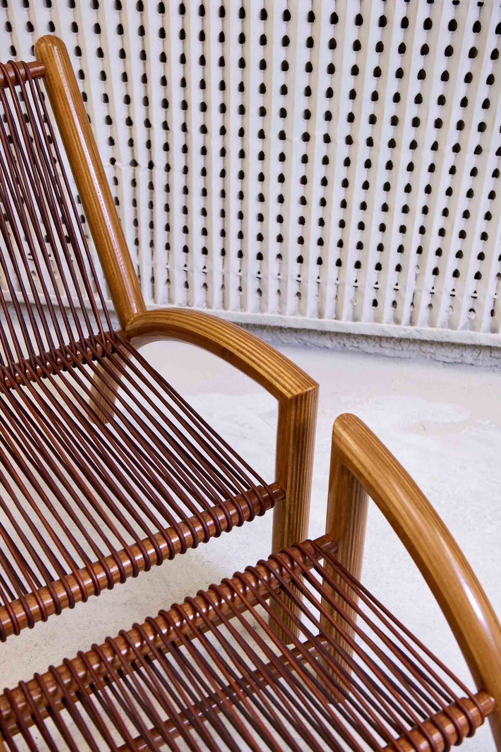 Chaise Longue / Cuoio Marrone