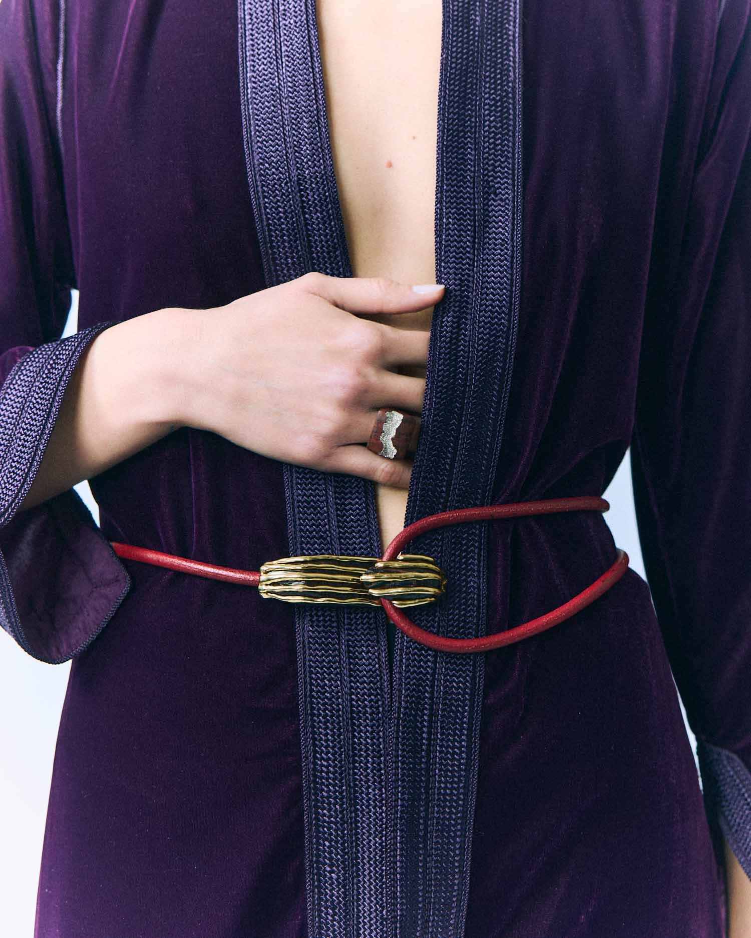 Ring / Rosewood / Diamond Dust