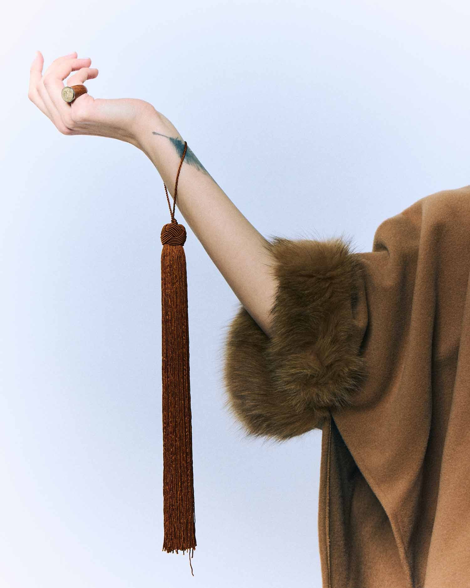 Anello / Palissandro /  Moneta Romana