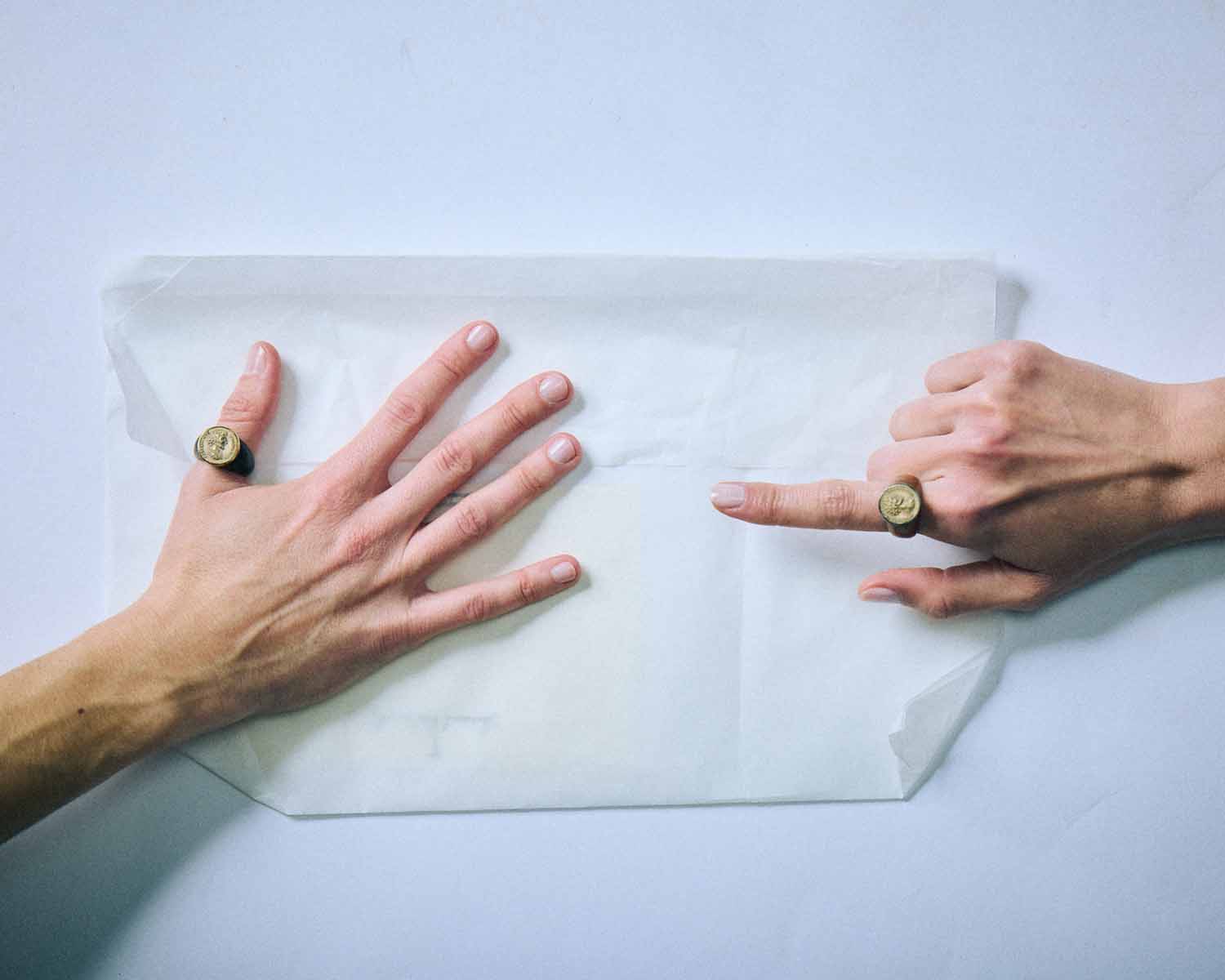 Ring / Rosewood / Roman Coin